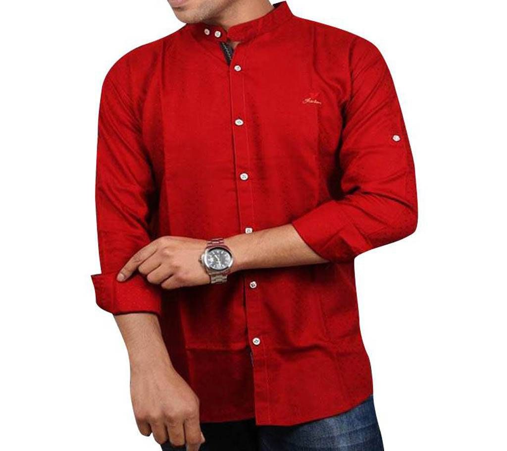 {INDIAN} MEN`S FULL SLEEVE GORGEOUS SHIRT
