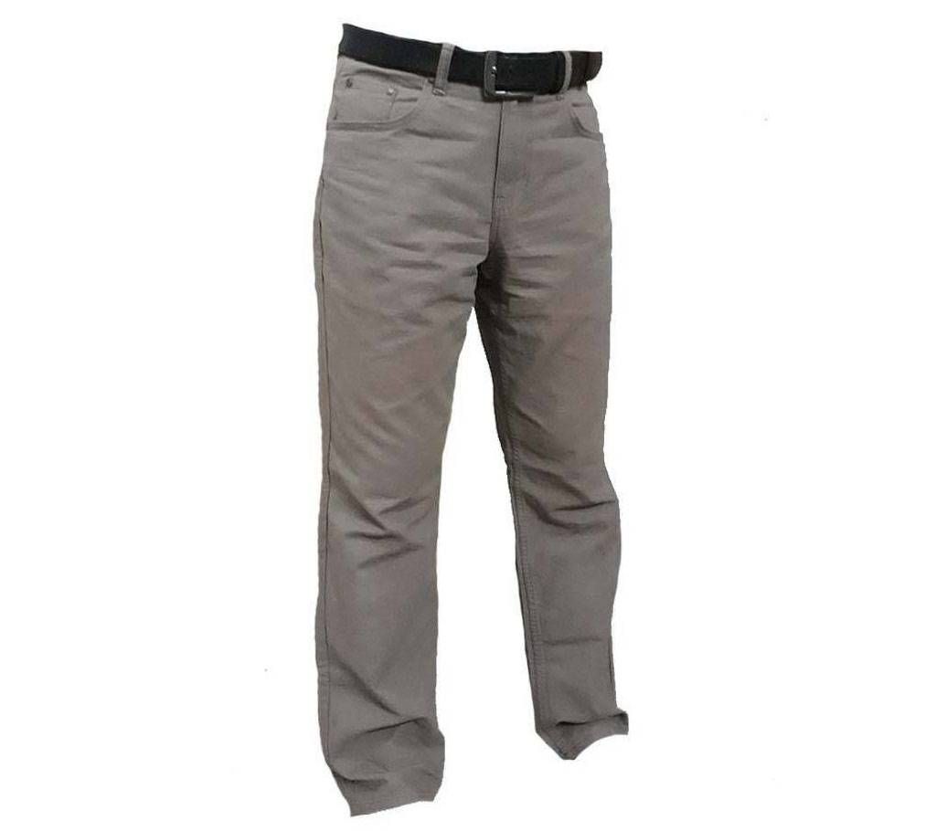 Mens Loose Fit Gabardine Pant