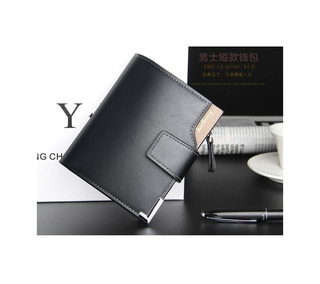 Premium PU Leather Men Fold Wallet