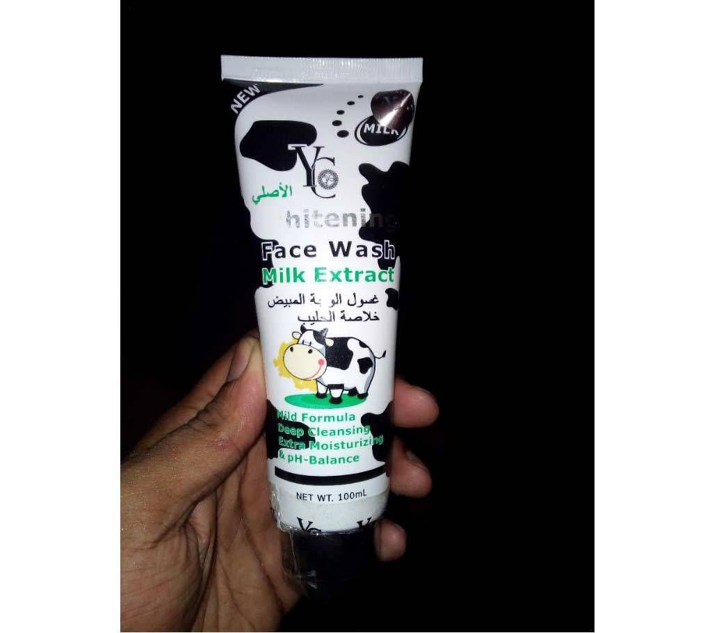 yc milk face  wash