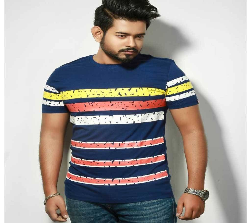 strip printed tshirt 609