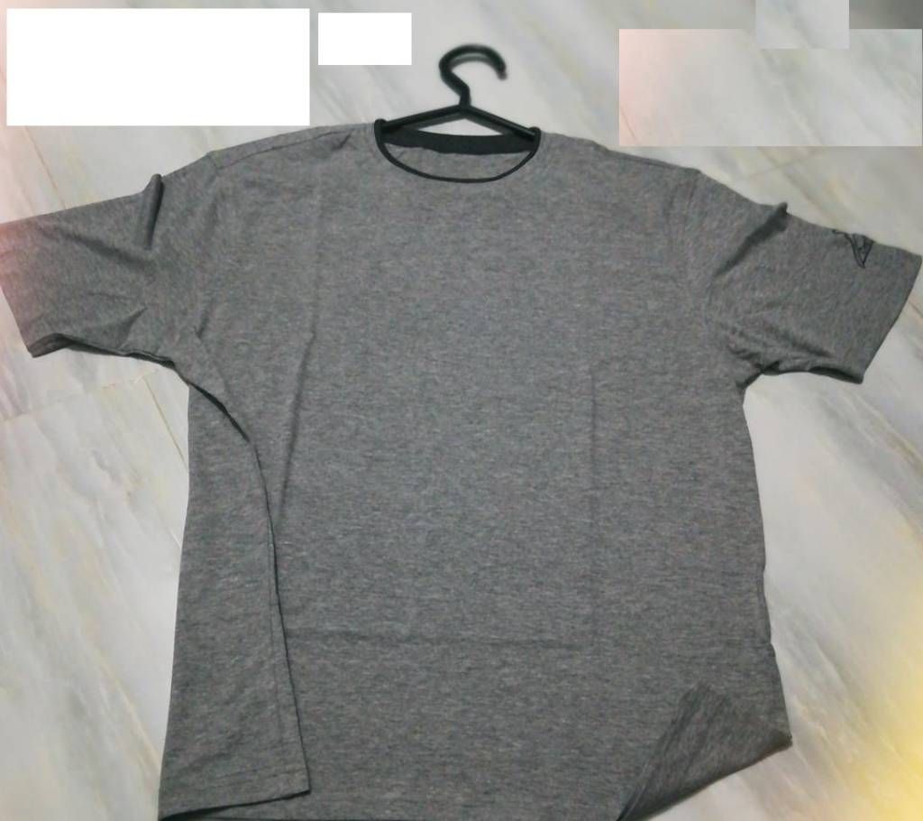 Gents Solid Color Half Sleeve Cotton T-Shirt