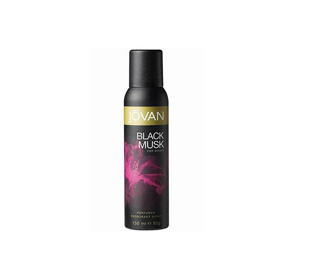 Jovan Black Musk Body Spray 150 ml U.A.E