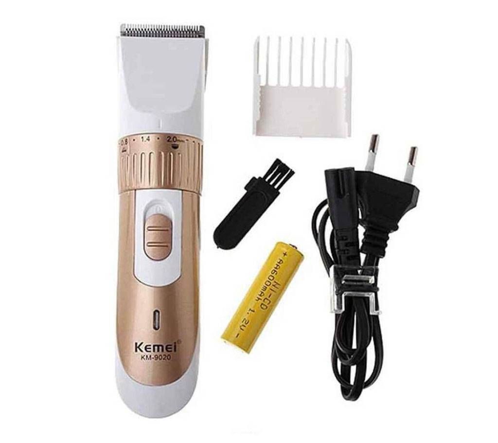 KM-9020 Rechargeable Trimmer - Golden