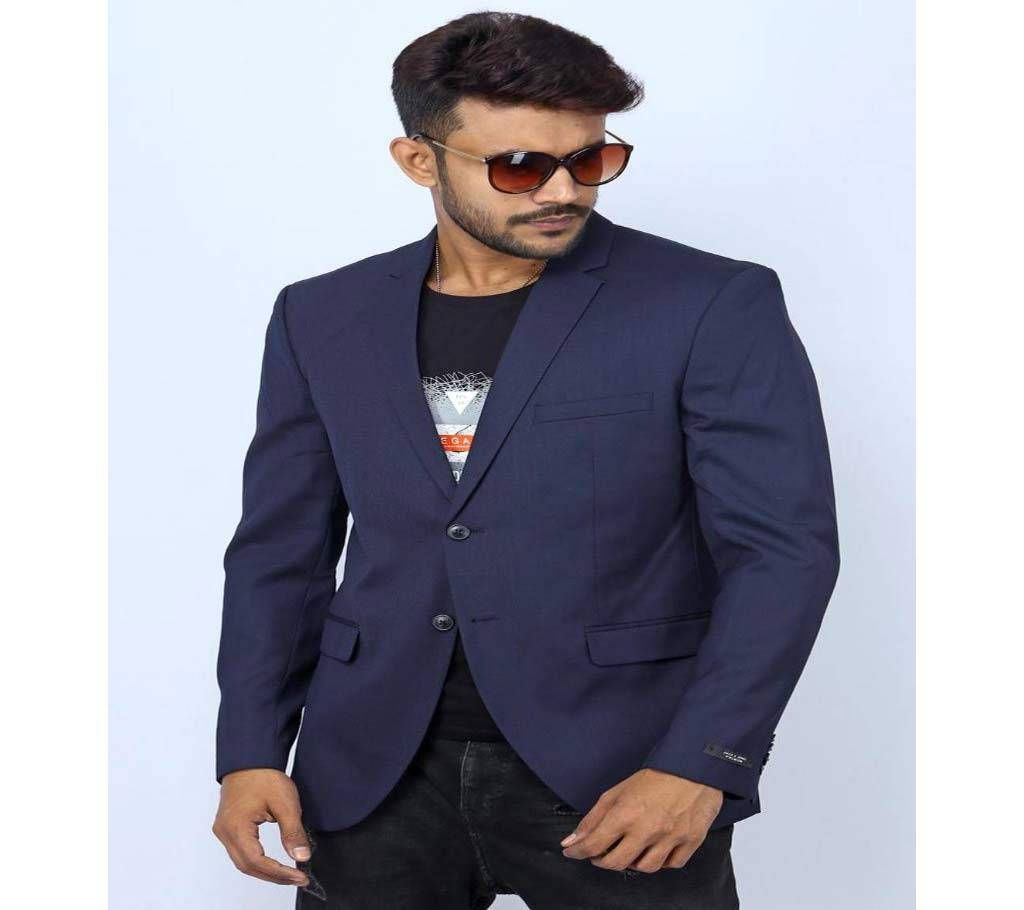 Jack & Jones Slim Fit Suit Jacket Blazer- Navy Blue