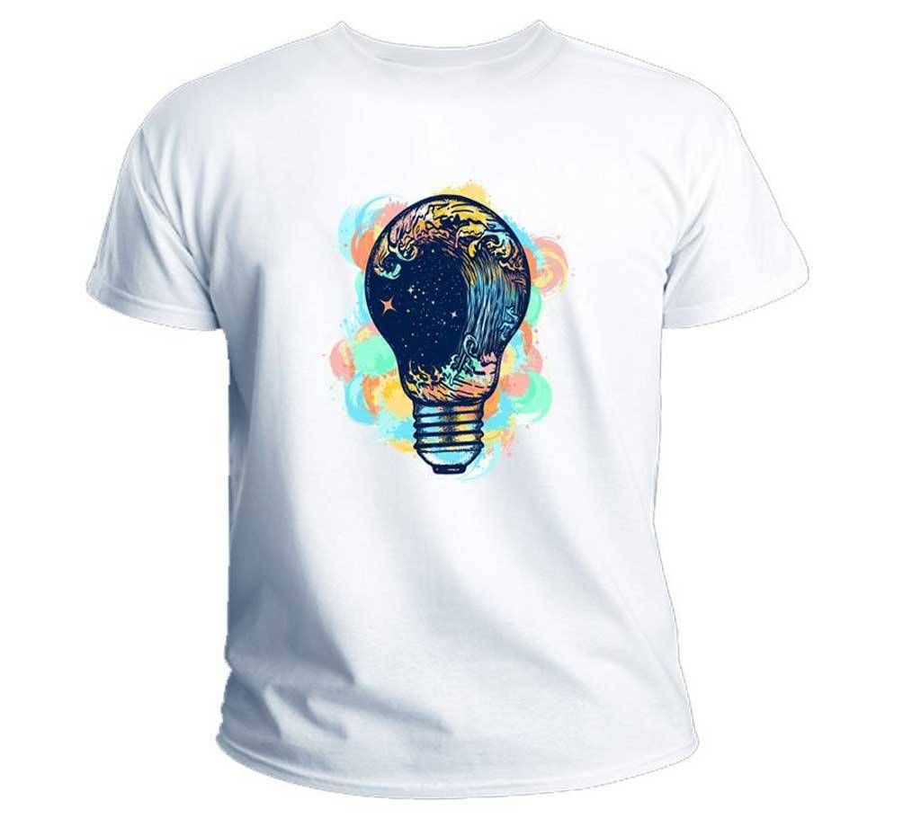 Bulb Men's half sliv T- shirt