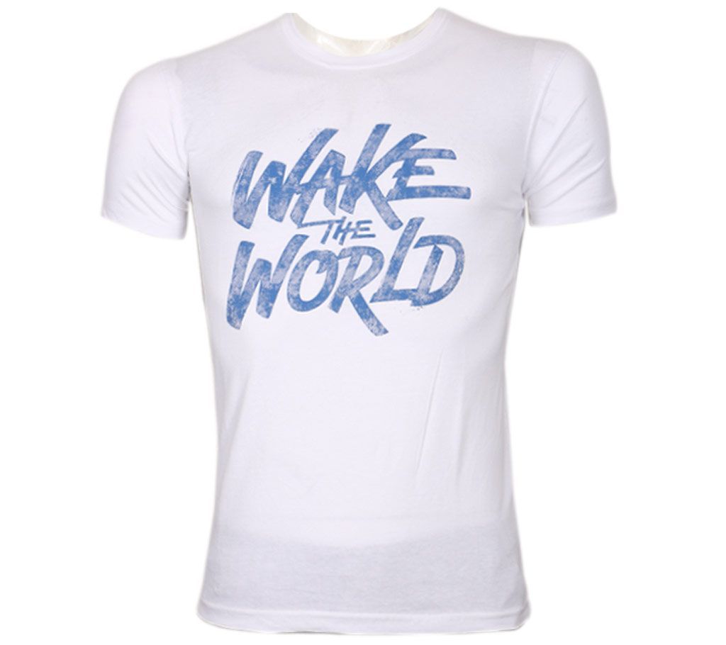 Wake the World Menz Half Sleeve T-Shirt