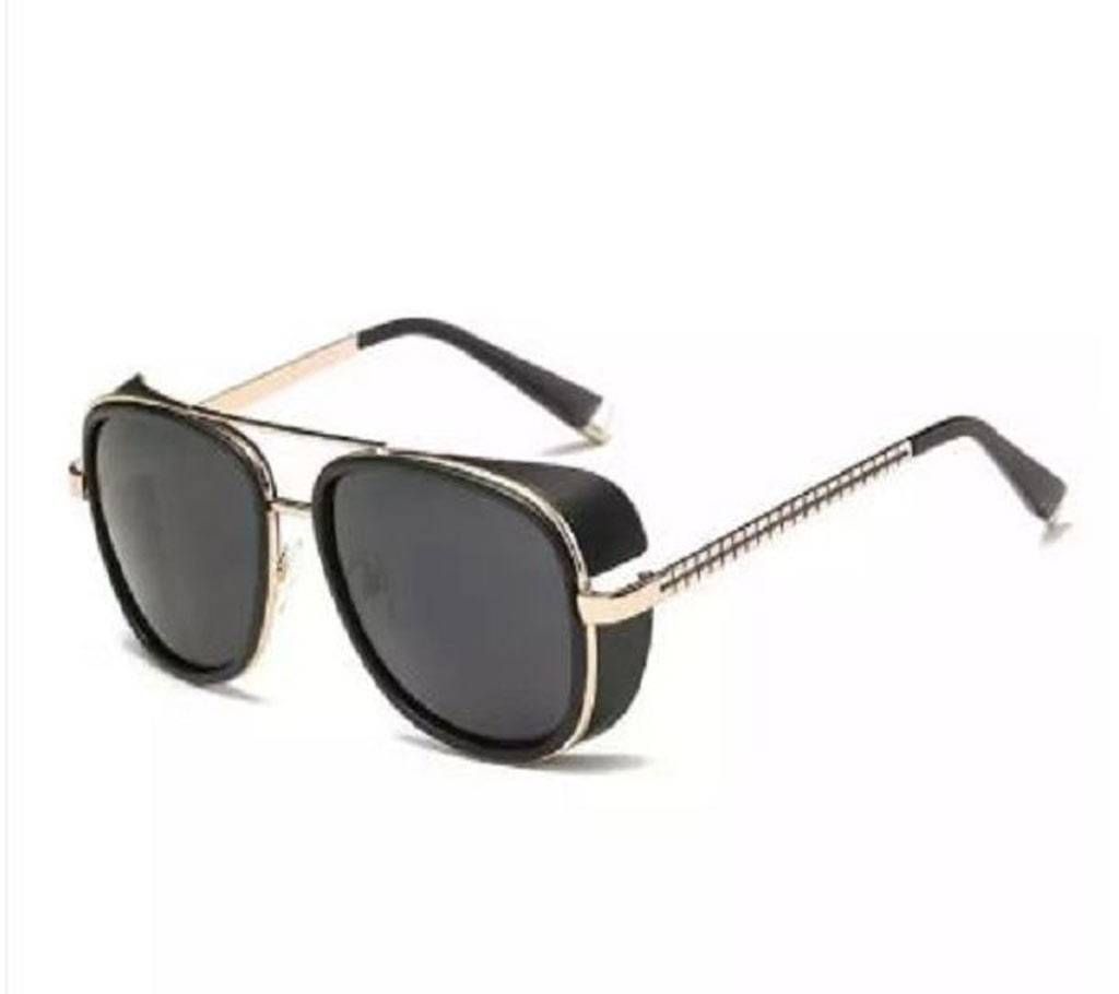 Sunglass For Men UV Protected Black And silvar