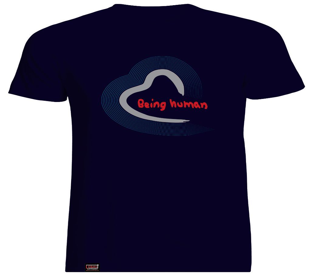 Being Human Mens Half Sleeve Cotton T-shirt