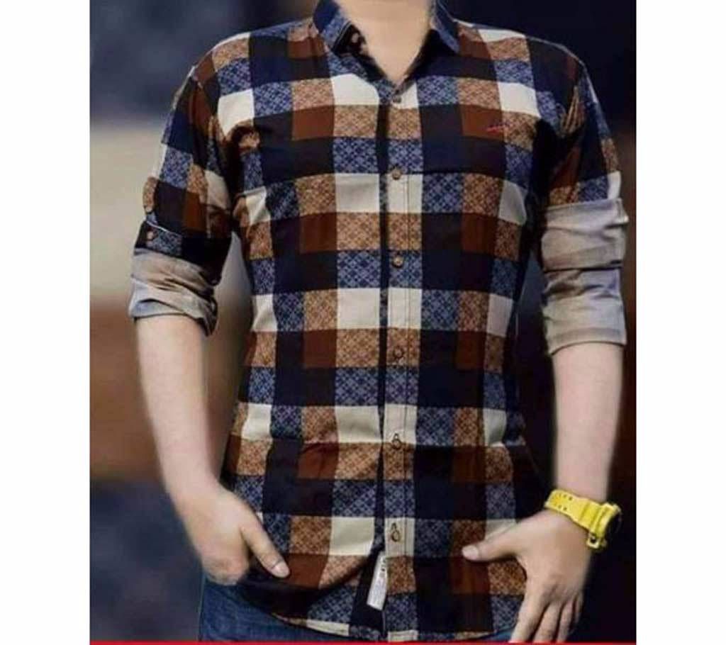 Full Sleeve Mens Casual Casual Shirt