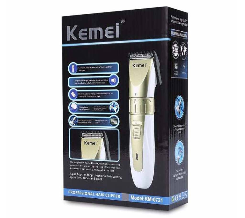 Kemei KM-0721 Rechargeable Trimmer 