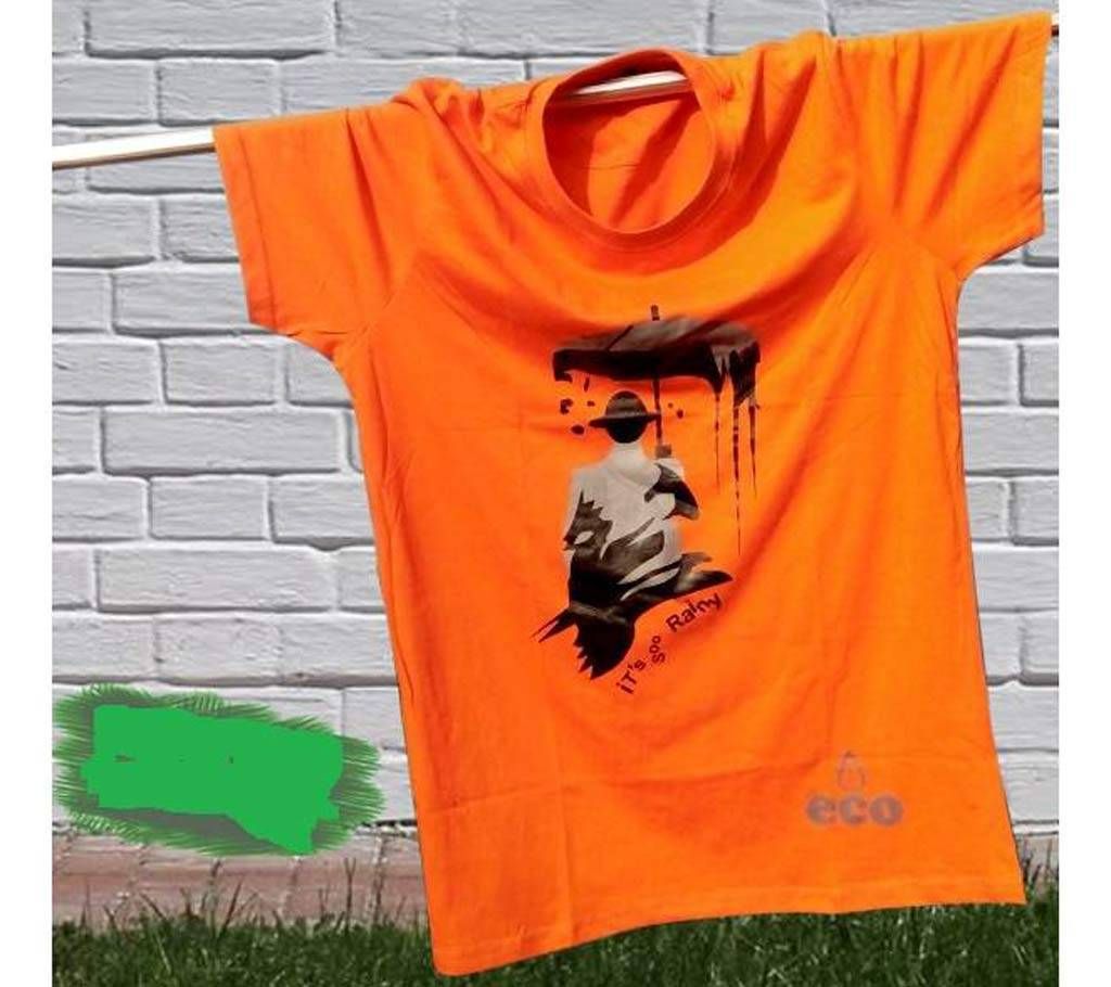 Its Soo Rainy Menz Half Sleeve Cotton T-shirt 
