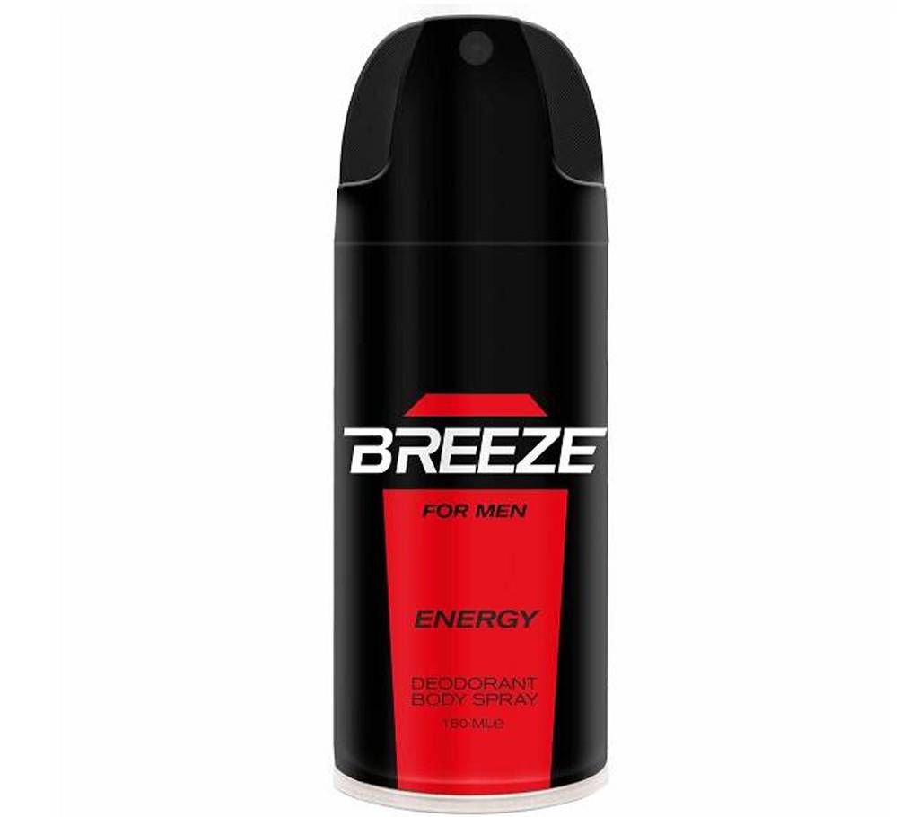 UNAC Breeze Energy Body Spray for Men - 150ml Turkey