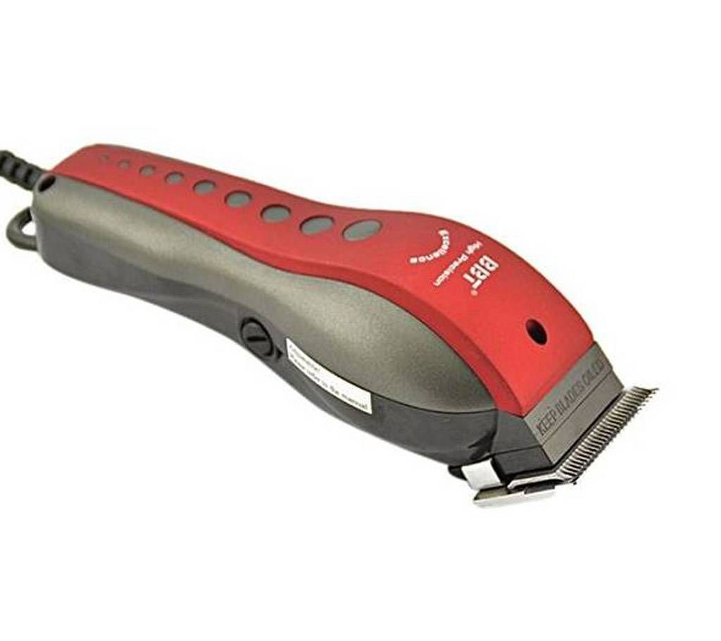 BBT Professional Electric Hair Trimmer BC-350 - Red and Grey