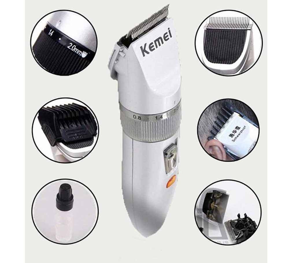 KM-27C Hair Trimmer - Silver