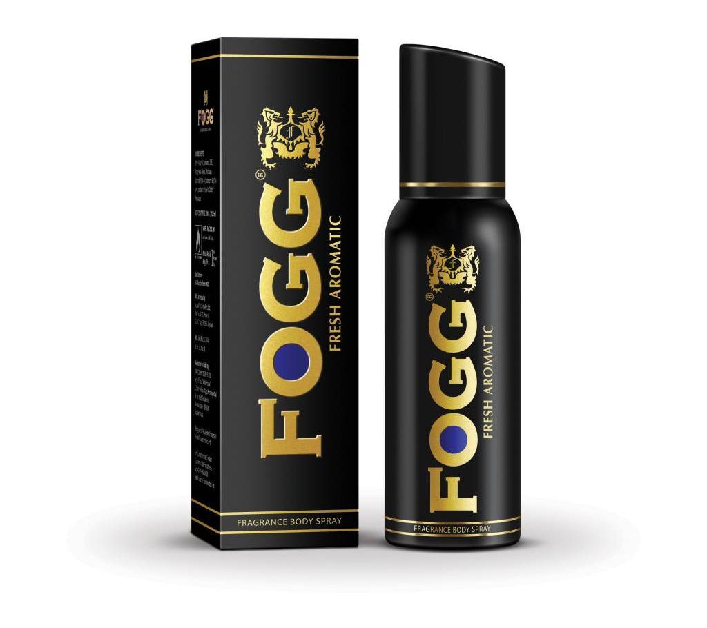 Fogg Black (Aromatics) Gents Body Spray 120ml India