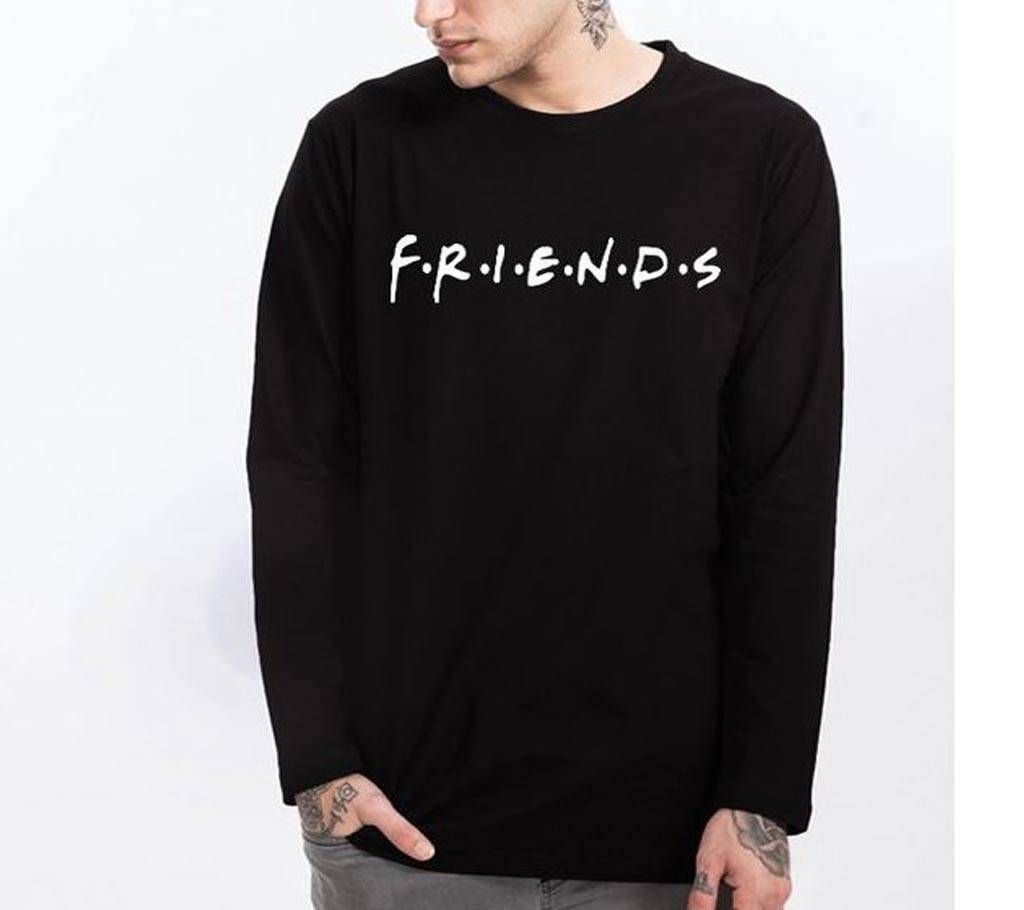 Mens Round neck  t-shirt long sleeve
