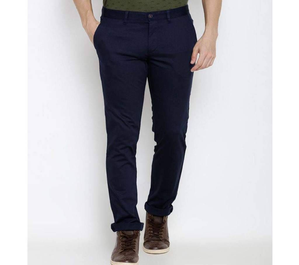 Gabardine Pant - Navy Blue