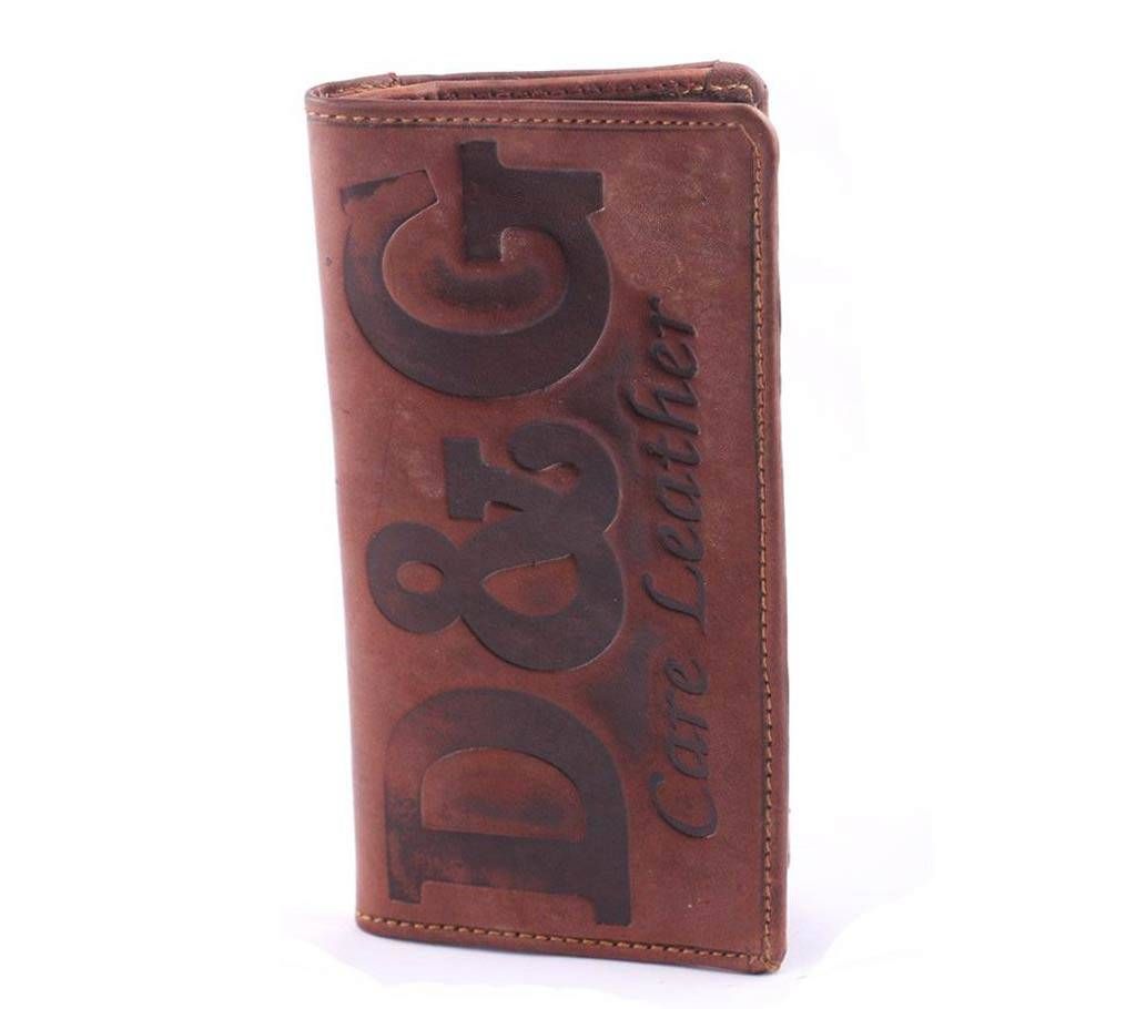 Artificial Leather Long Shaped Wallet