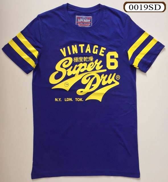 VINTAGE SUPER DRY Half Sleeve T-Shirt For Men