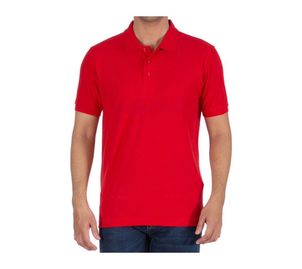Polo Shirt For Men-Red