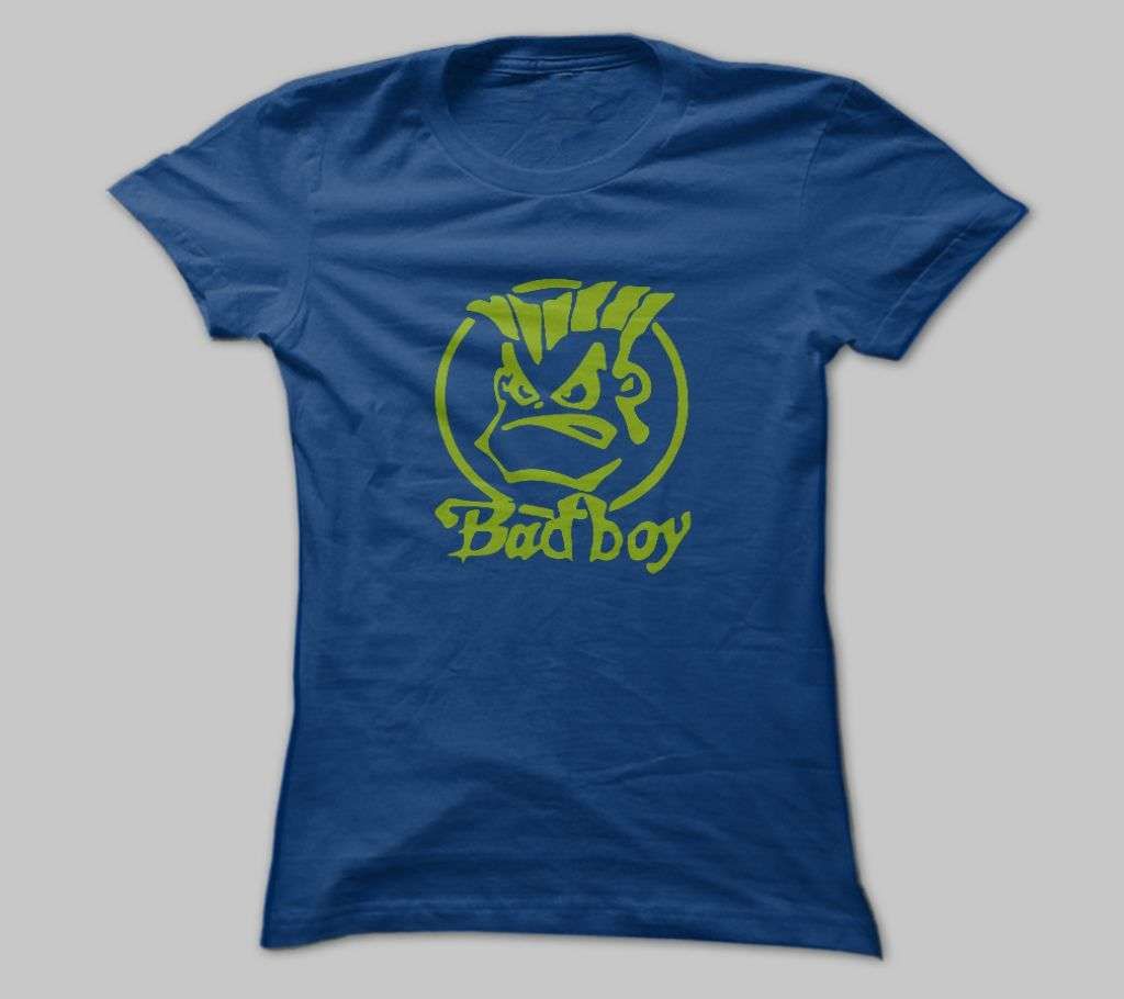 Bad Boy NAVY BLUE COTTON TSHIRT FOR MEN