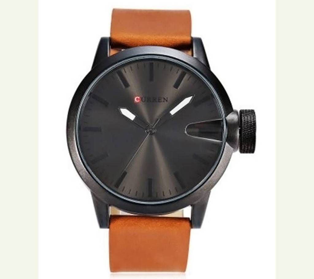 CURREN 8208 Casual Men Quartz Watch – BLACK