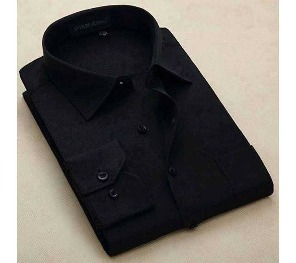 Black Color Formal Shirt