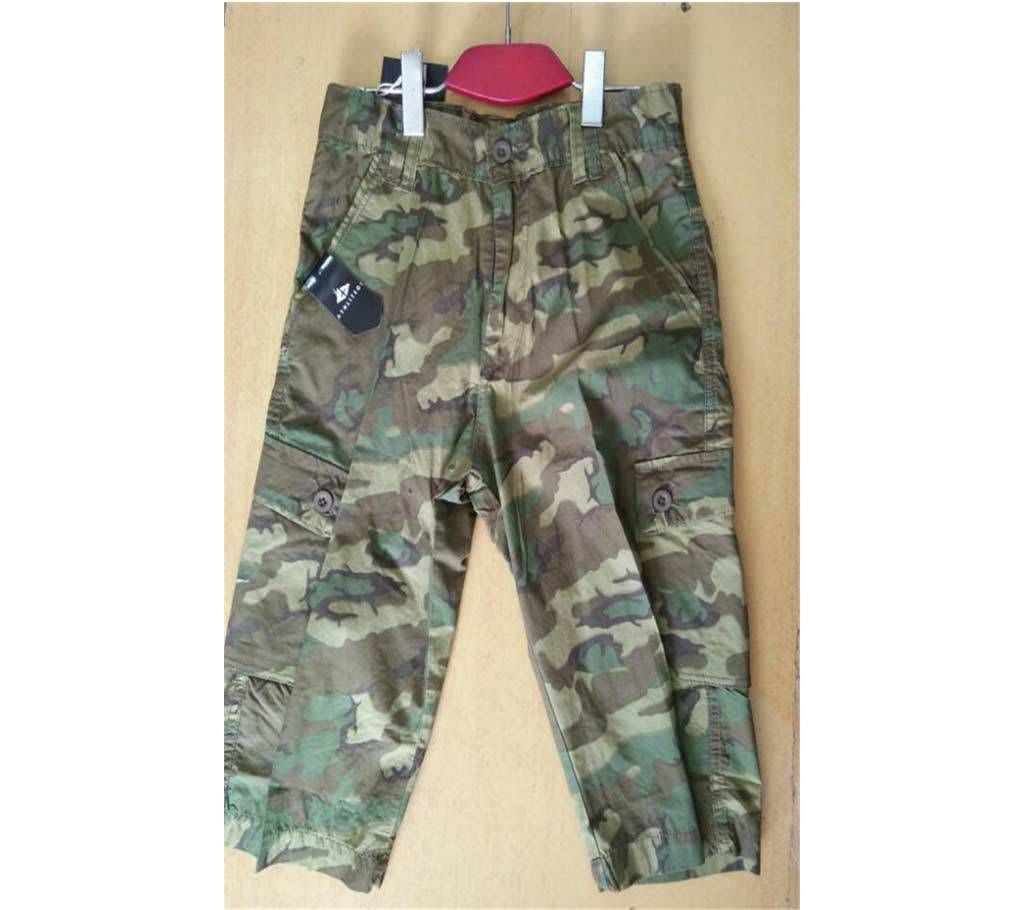 Army Cotton Three Quarter Pants 