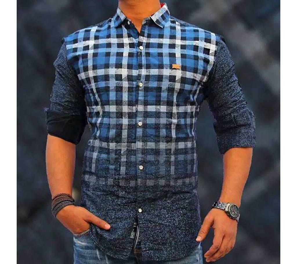 Full Sleeve Stylish Indian Cotton Shirt