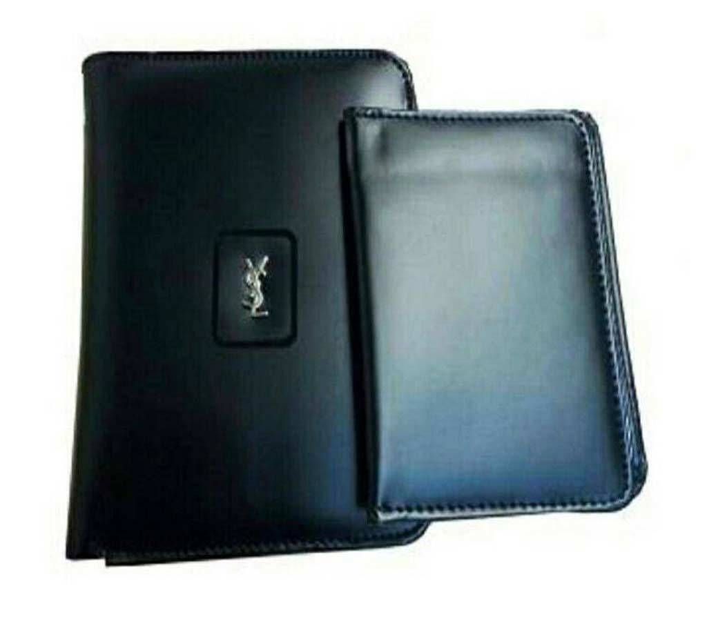YSL Leather Wallet For Man (Copy)