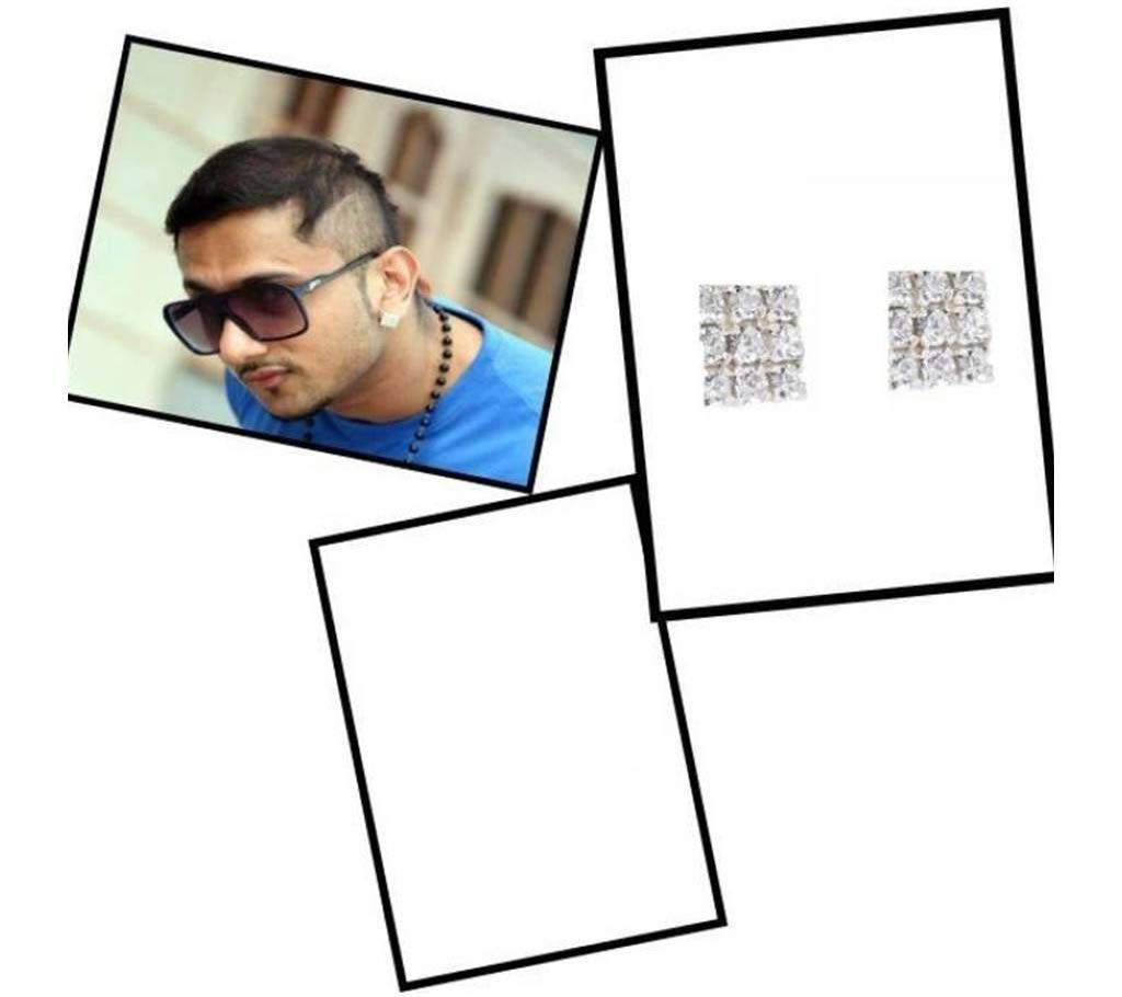 Chandrika Pearls Honey Singh Inspired Copper Stud Earring