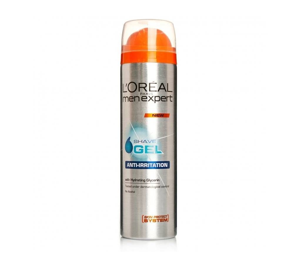 LOreal Paris Men Expert Anti-Irritation Shave Gel 200ml - UK 