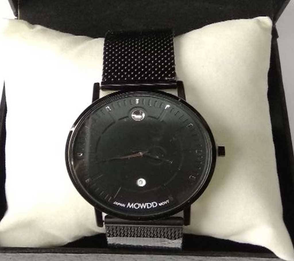 Stainless steel luxury watch for Men-Black