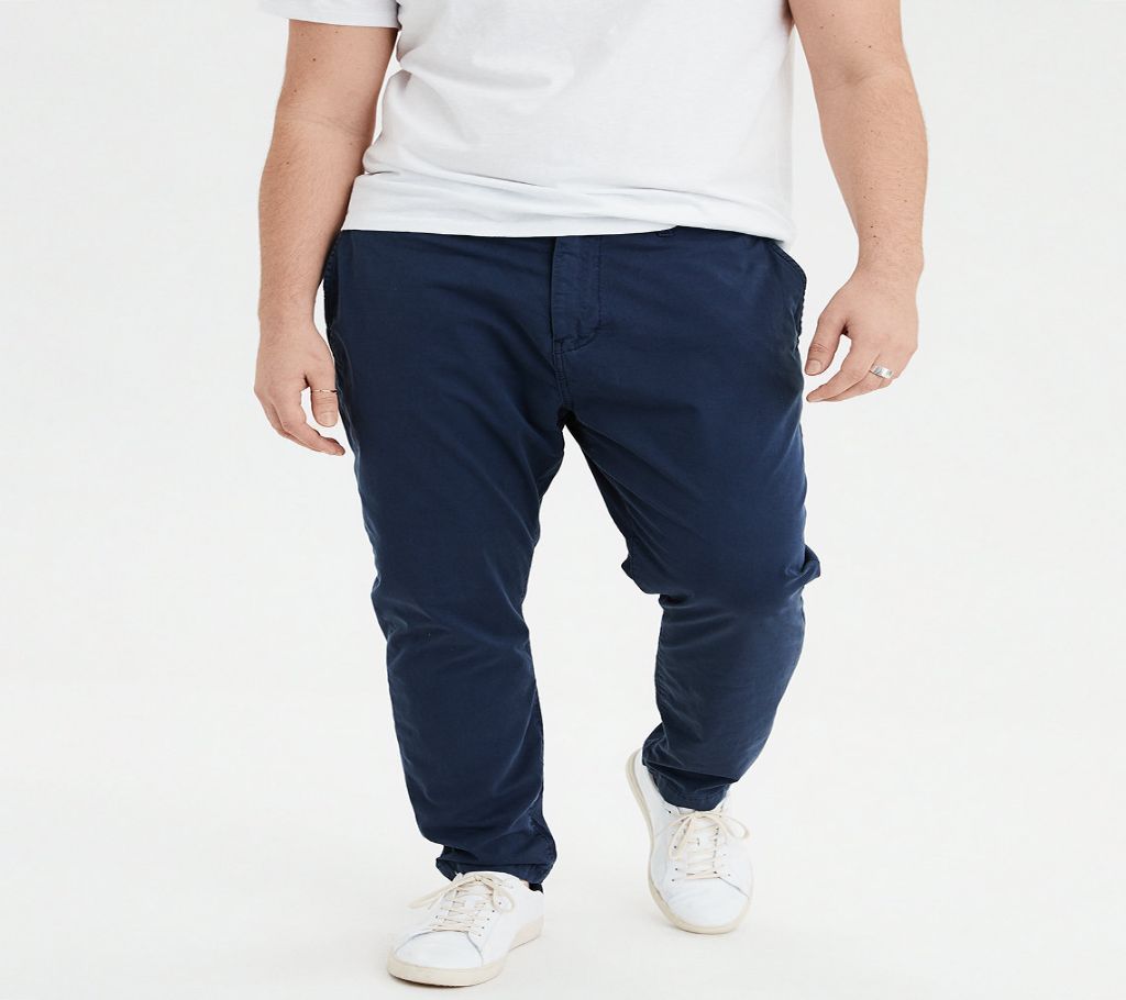 AE Extreme Flex LSlim Gabardine Pants Navy Blue