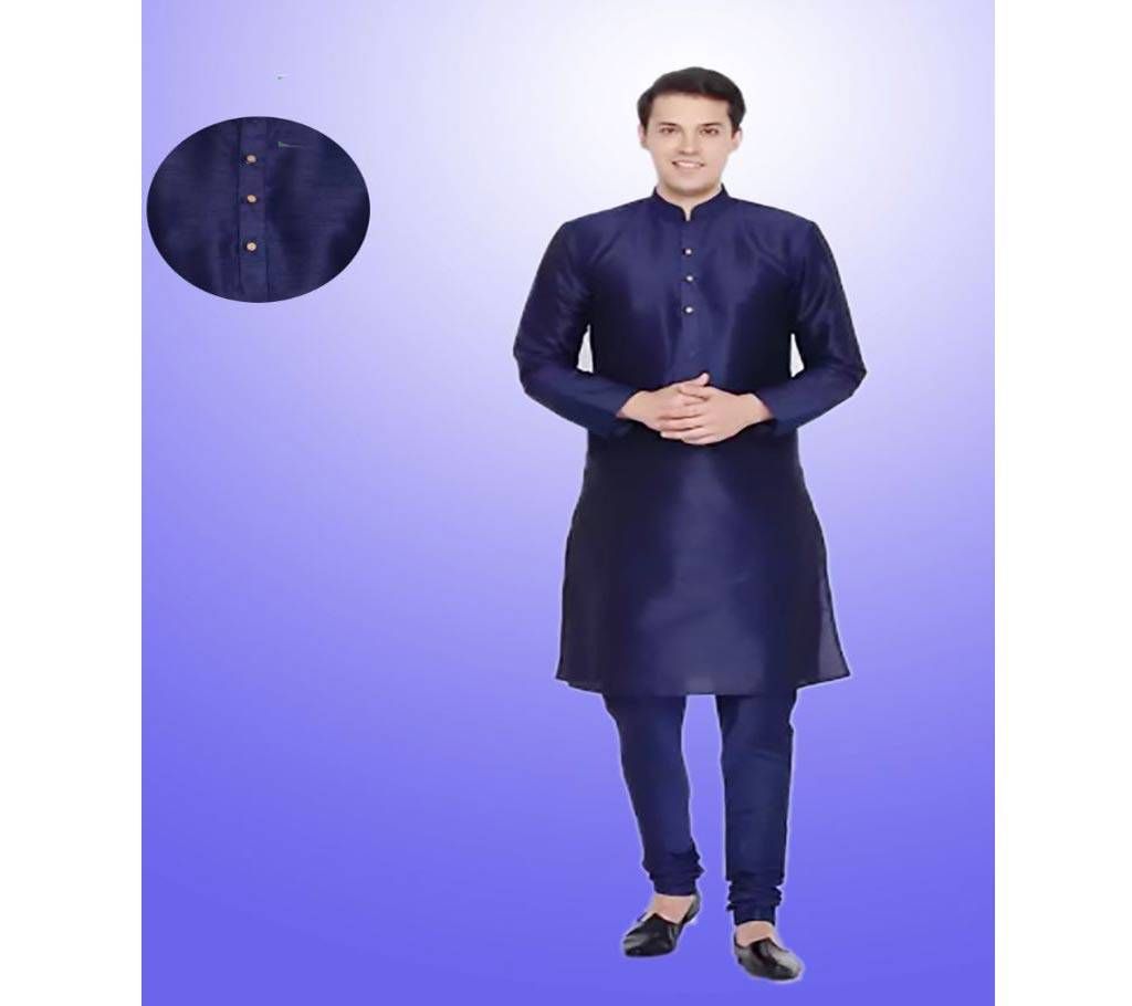 Vastramay Men Solid Straight Kurta
