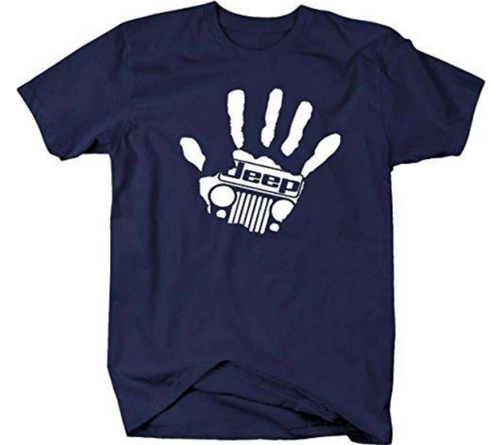 Mens Jeep Cotton Round Neck  t-shirt