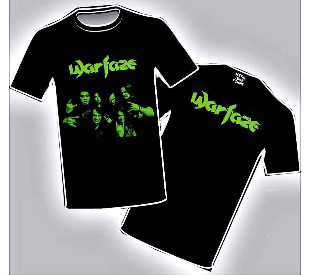 Warfaze round neck cotton t-shirt for men 