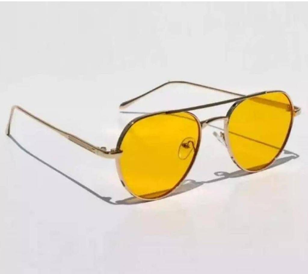 Yellow Fashionable Sunglasses For Men