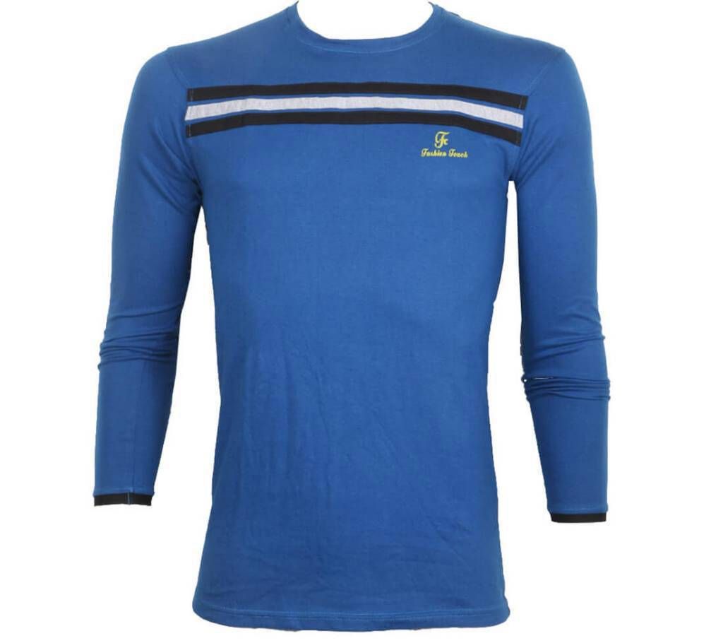 FASHION TOUCH MAN`S FULL SLEEVE T-SHIRT