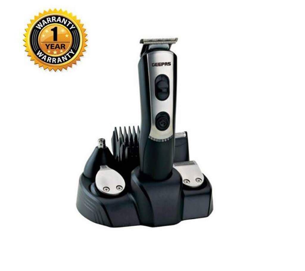 GEEPAS (9 In 1) Trimmer and Shaver GTR8612 – Black