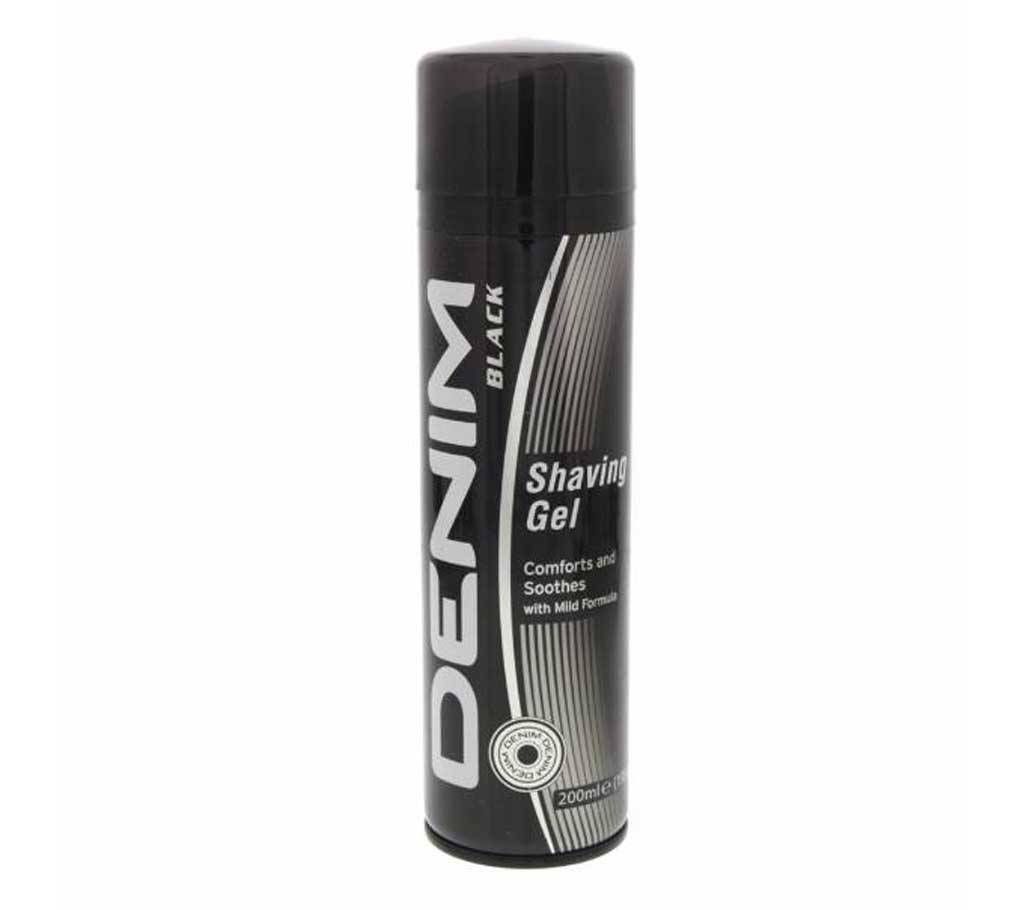 Denim Shaving Gel Black 200ml