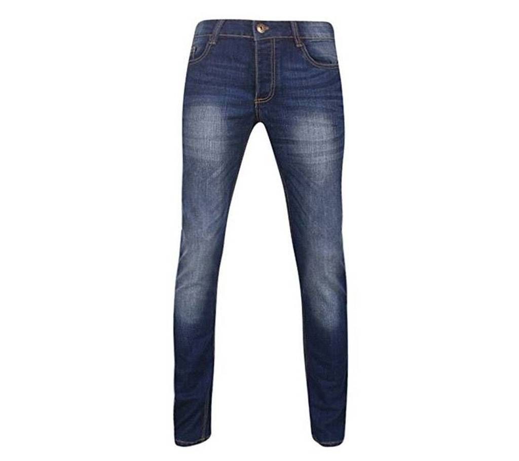 Blue Spandex Jeans Pant For Men
