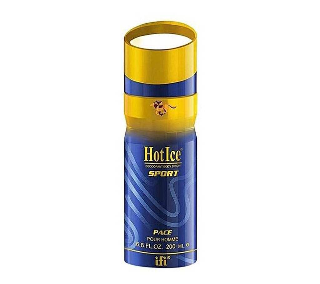 Hot Ice Sport Sprint Body Spray - 200ml (UAE)