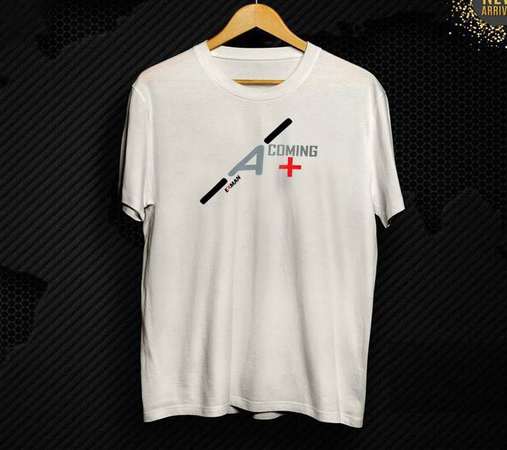 Half Sleeve Slim fit A+ Coming Cotton T-Shirt