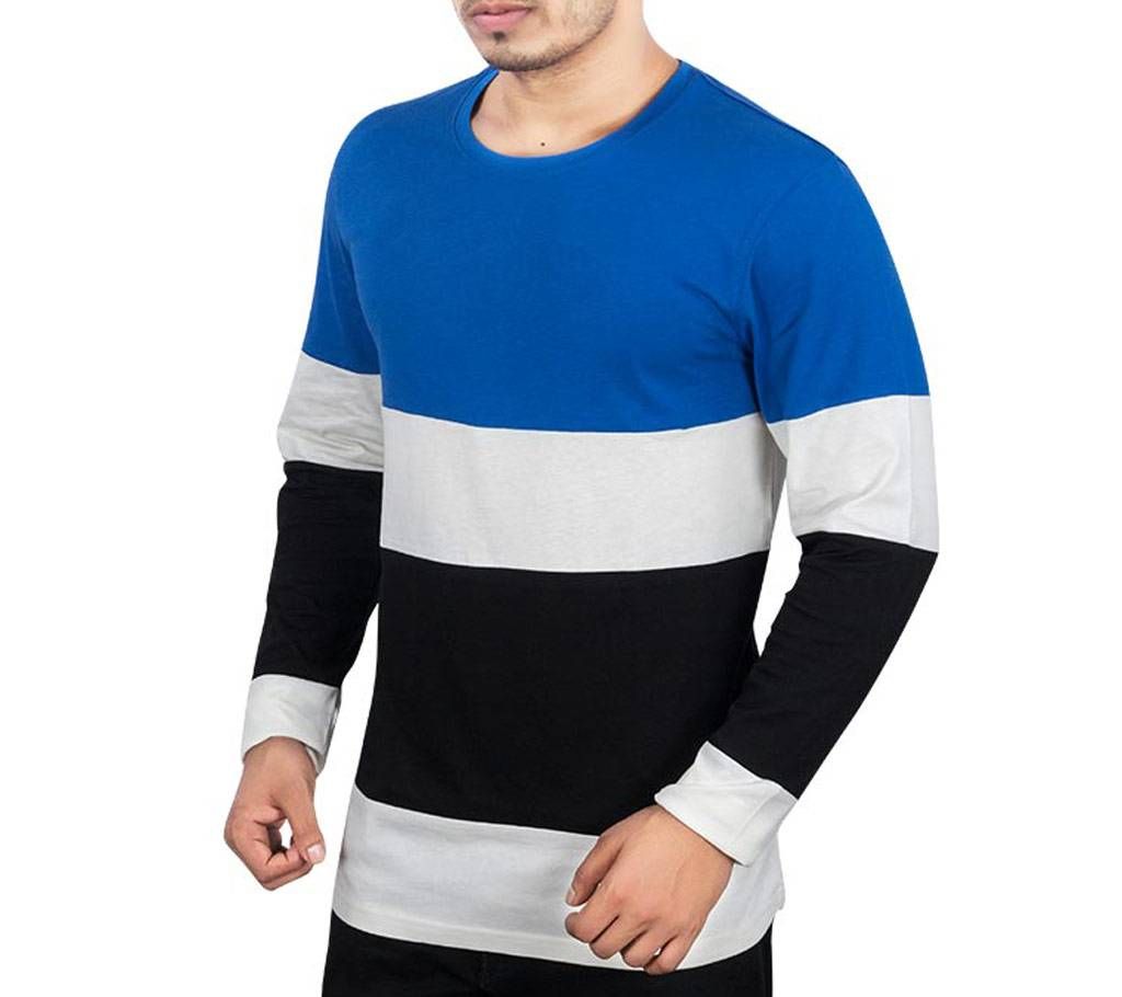 Mens Full Sleeve T-Shirt 43663 - BLUE
