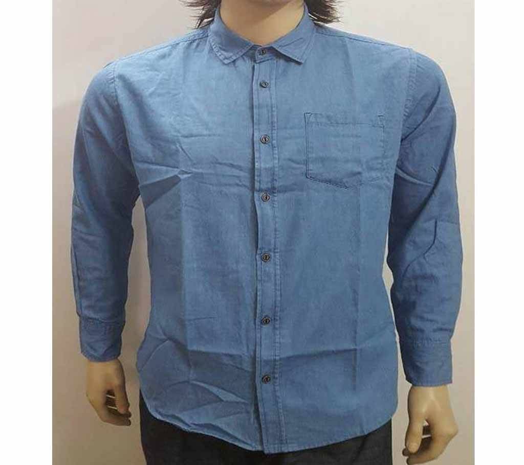 Mens denim shirt