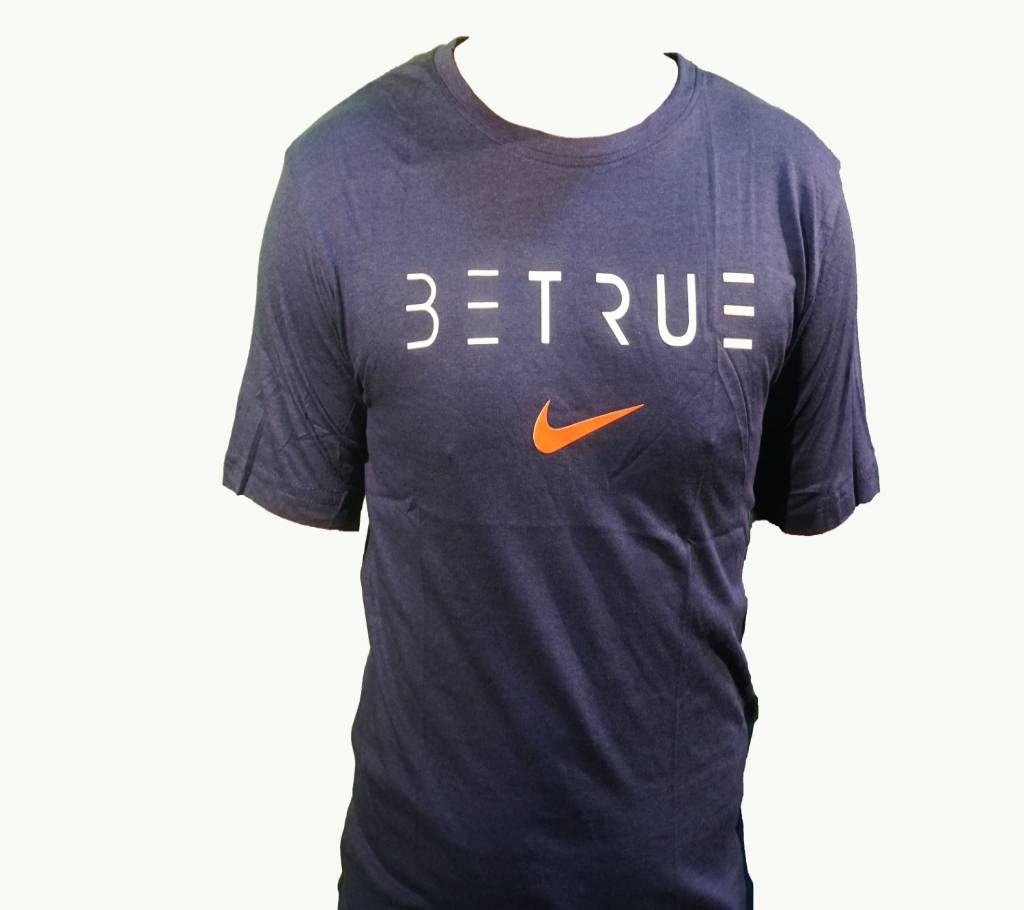 BE TRUE Menz Half Sleeve Cotton T-shirt 