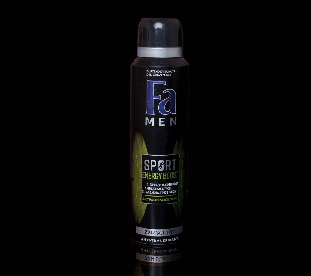 Fa Me Sports Energy Boost Body Spray (Germany) for men 