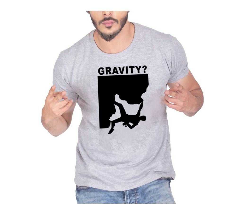Gravity Gents Half Sleeve Cotton T-Shirt